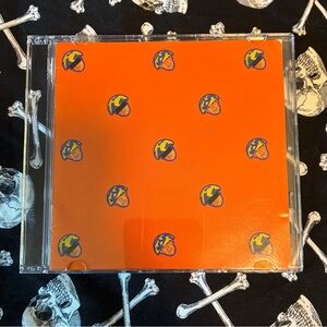 Orange CD Case with Pattern